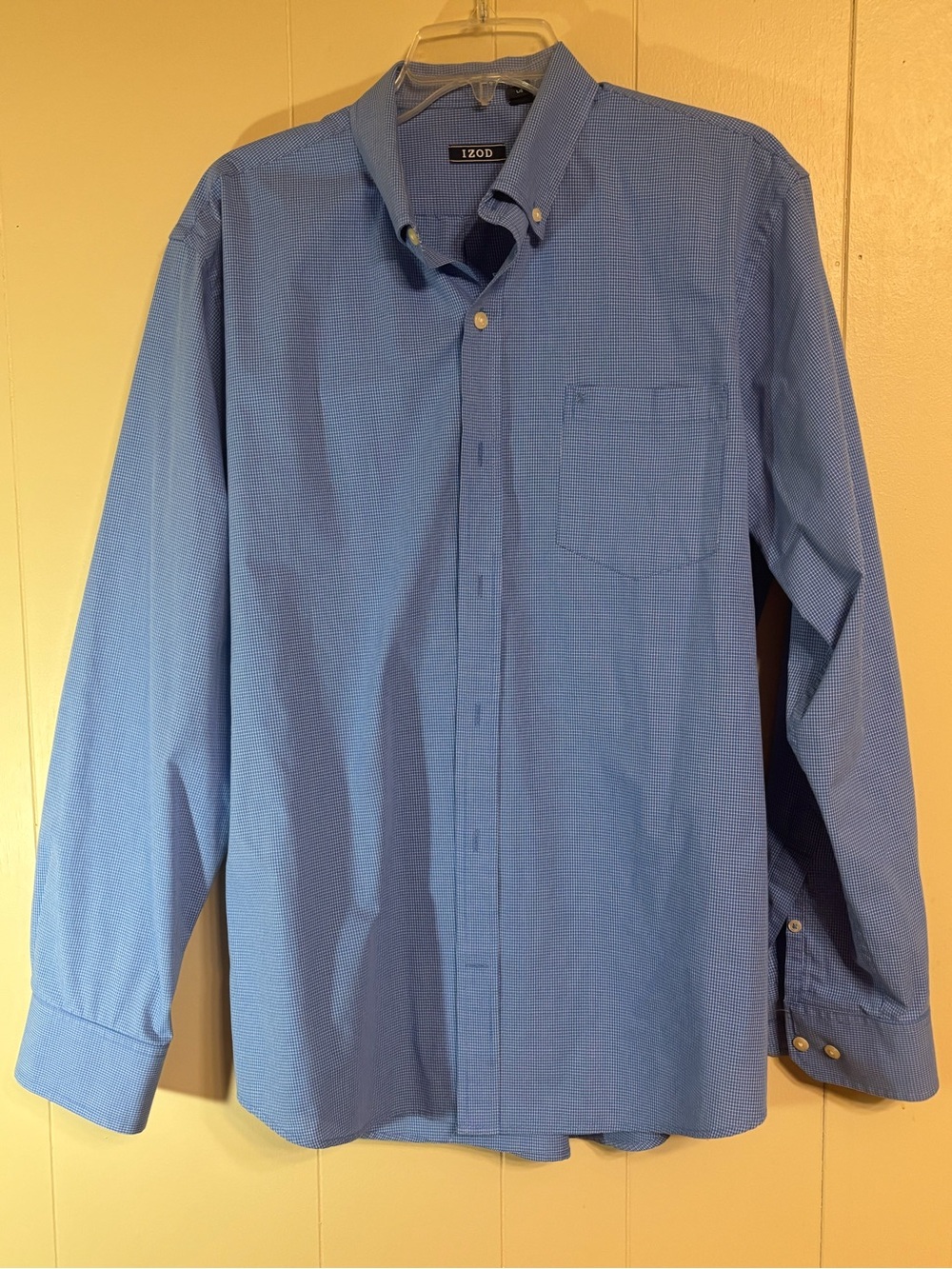 Izod Light Blue Button-Down Dress Shirt